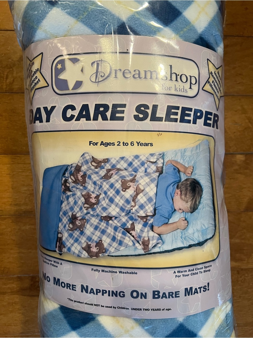 Daycare Nap Mat Pillow & Blanket Set with Added Extra Pillowcase & Blanket Pkg.